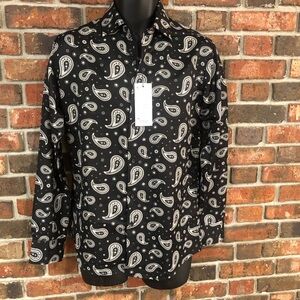 Silver Stone collection men’s dress shirt modern fit.